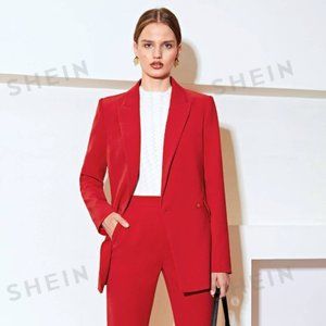 Motif Red Blazer, Size Medium, New with Tags